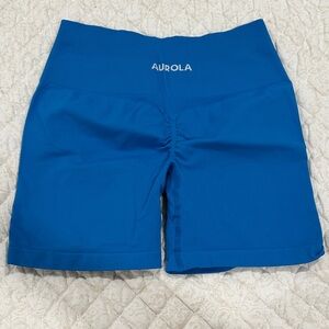 AUROLA Women's Athletic Blue Shorts